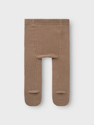 Strumpbyxor baby EKO - NBNILSO PANTYHOSE LIL NOOS - Sepia Tint