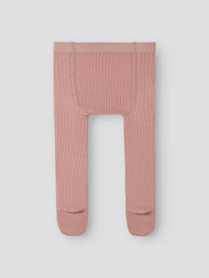 Strumpbyxor i ekologisk bonus - NMNILSO PANTYHOSE LIL NOOS - Misty Rose