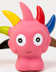 Babblarna, Figurer i naturgummi, Bibbi/Diddi