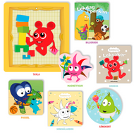 Babblarna Min första bokhylla LEKA