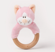 Skallra med träring, Katt