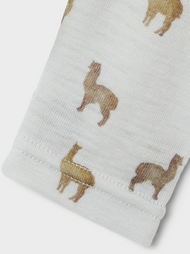 MERINOULL LEGGINGS - NBMNOEL NOR WOOL SLIM LEGGING LIL