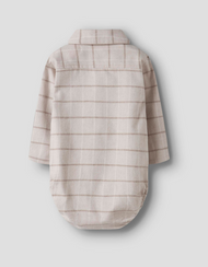 BODY SKJORTA - NBMNADIM LS LOOSE BODY SHIRT LIL