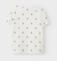 SMAL PASSFORM T-SHIRT - NMMLAVO ENI SS SLIM TOP LIL