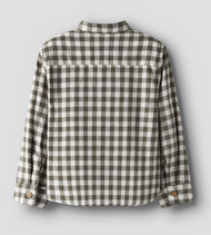 EKOLOGISK BOMULL SKJORTA - NMMRIO LS LOOSE SHIRT LIL