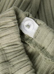 EKOLOGISK BOMULL BYXOR - NBMTAO LOOSE PANT LIL - Seagrass