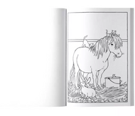 Måla djuren på gården Målarbok