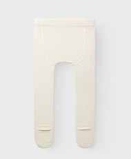 RIB PANTYHOSE - Creme