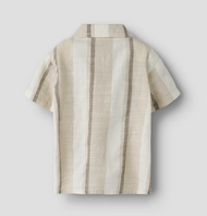 Skjorta Baby - NBMFIBERT SS LOOSE SHIRT LIL