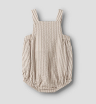 Hängseldräkt 56-86 - NBMFAUSTO LOOSE ROMBER LIL - FEATHER GRAY