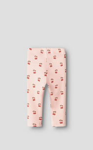 Lil' Atelier BABY TRYCKTA LEGGINGS - Cherry