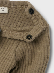 Lil'Atelier NBMRAJO MAB LS SLIM BODY LIL - Petrified Oak