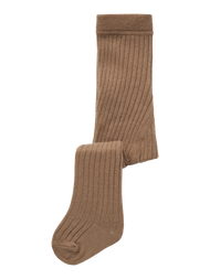 Strumpbyxor baby EKO - NBNILSO PANTYHOSE LIL NOOS - Sepia Tint
