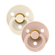 BIBS 2-pack Nappar – (Ivory/Blush)