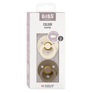 BIBS 2-pack Nappar – (Ivory/Dark Oak)