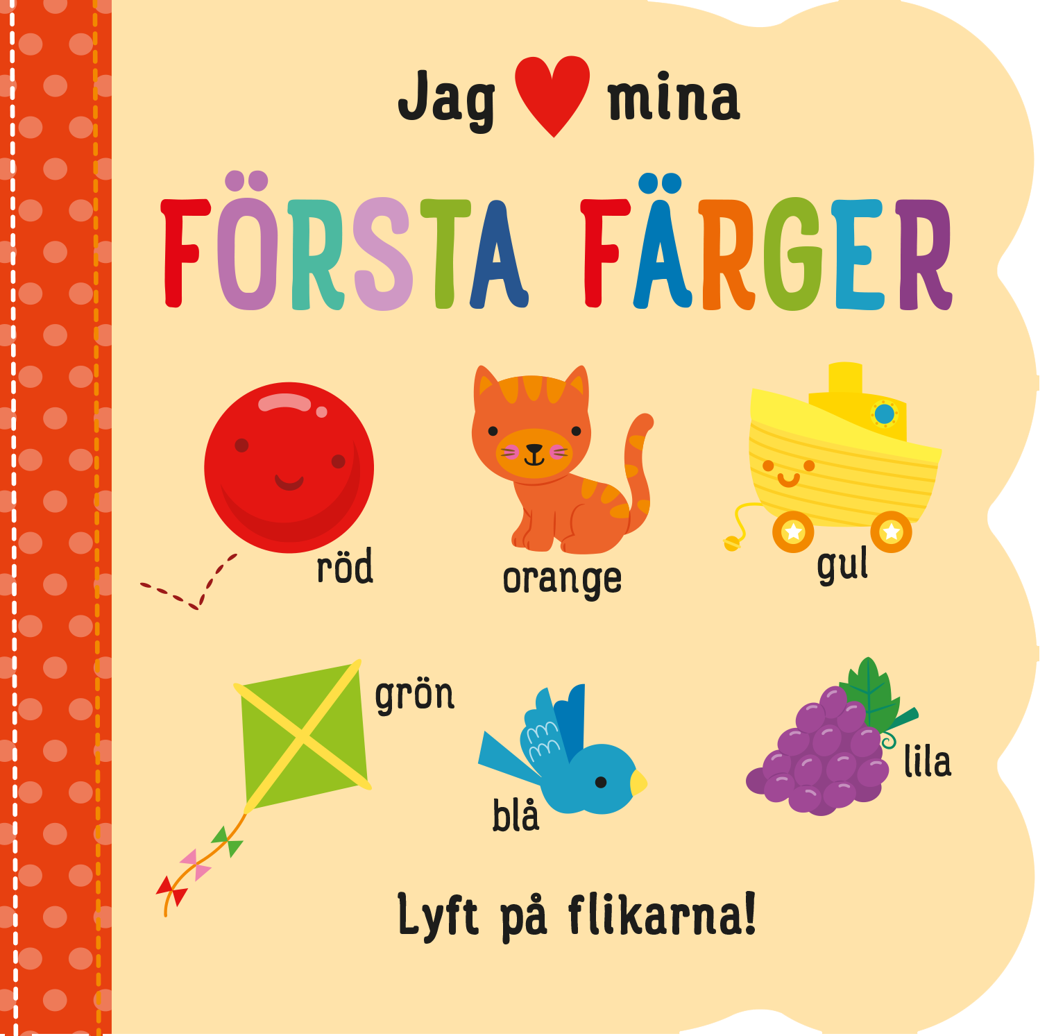 Jag (Hjärta) mina första färger
