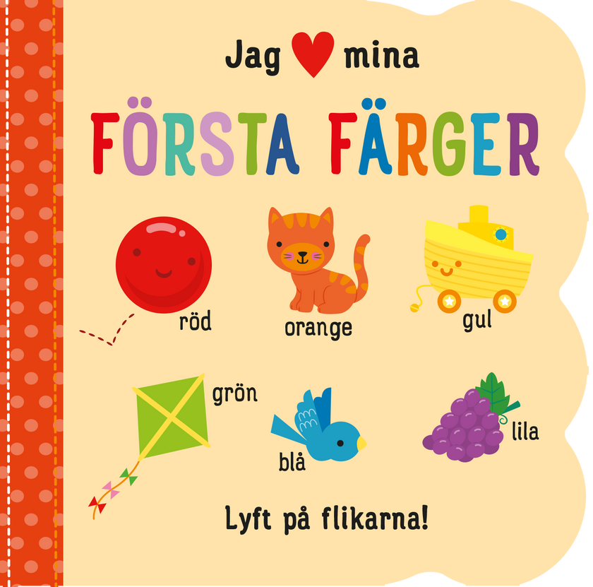 Jag (Hjärta) mina första färger