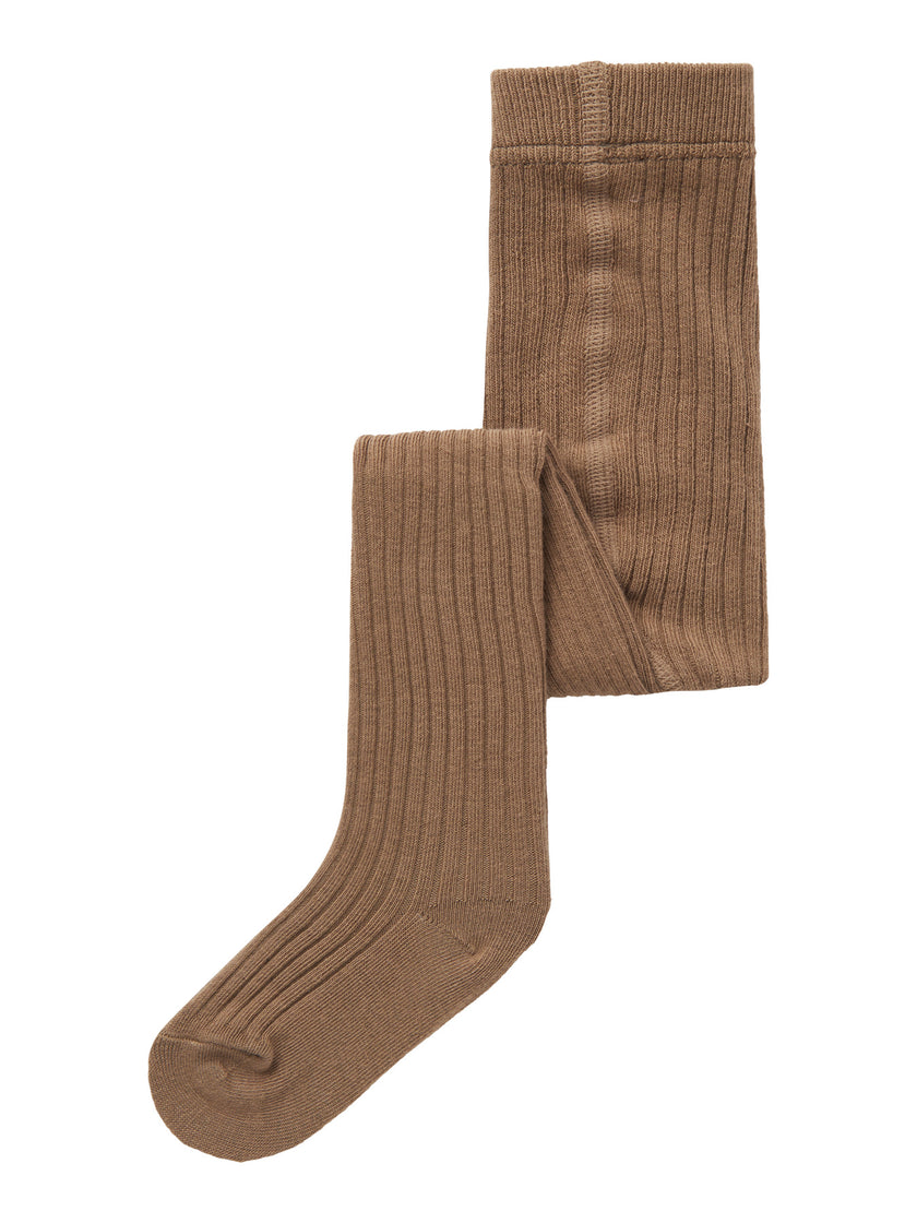 Strumpbyxor i ekologisk bonus - NMNILSO PANTYHOSE LIL NOOS - Sepia Tint