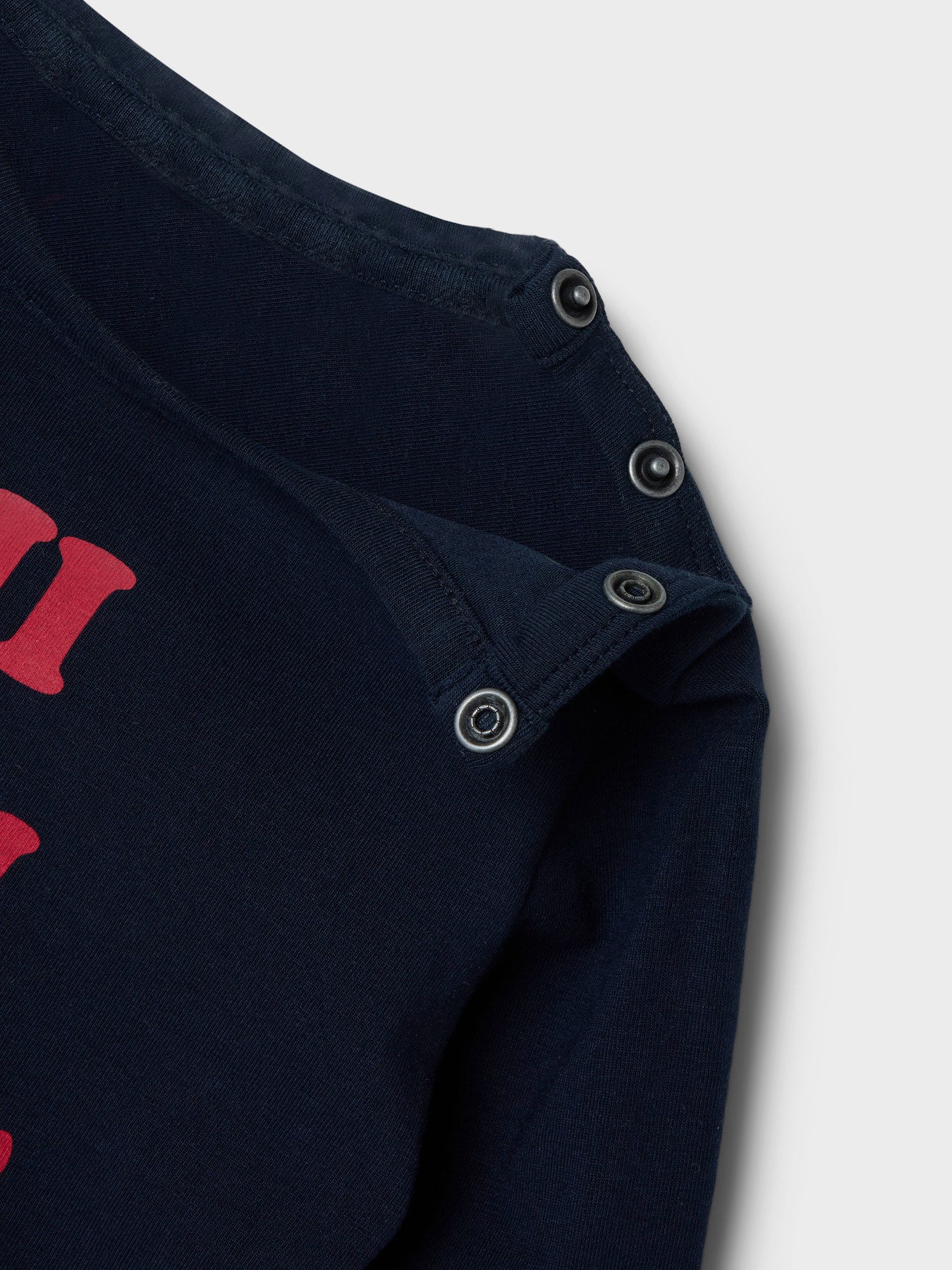 Baby t-shirt - NBMLARA LS TOP - Navy Blazer