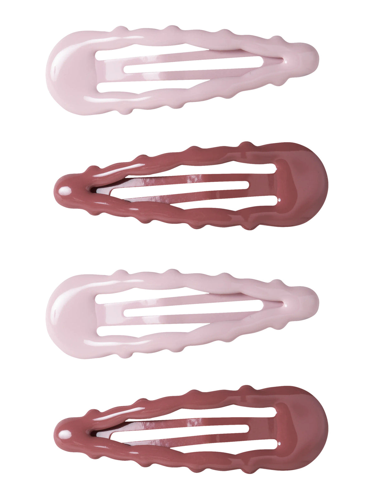 Hårspännen 4-pack - Hushed Violet - NMFACC-HANNE 4P HAIR CLIPS LIL