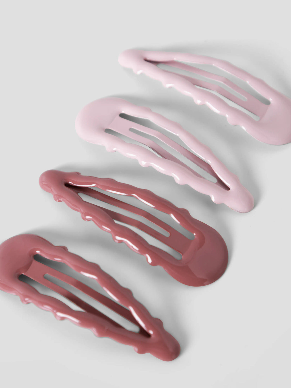 Hårspännen 4-pack - Hushed Violet - NMFACC-HANNE 4P HAIR CLIPS LIL
