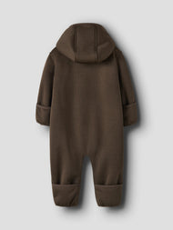 Softshelloverall för Baby - Dark Earth - NBNLORO LOOSE SUIT 1FO LIL