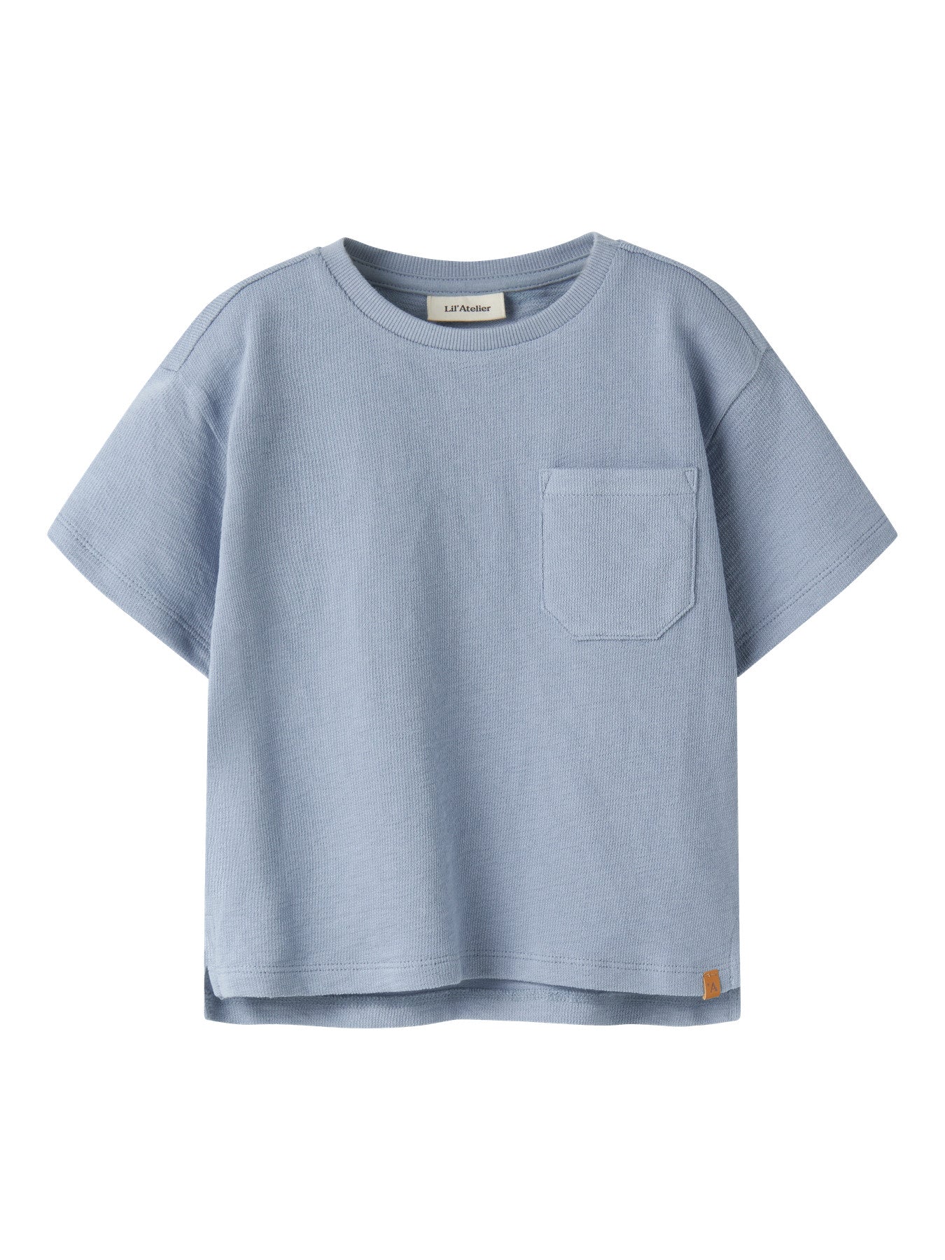 Sweatshirt EKO - NMMDIAS LOP SS LOOSE SWEAT LIL - Dusty Blue