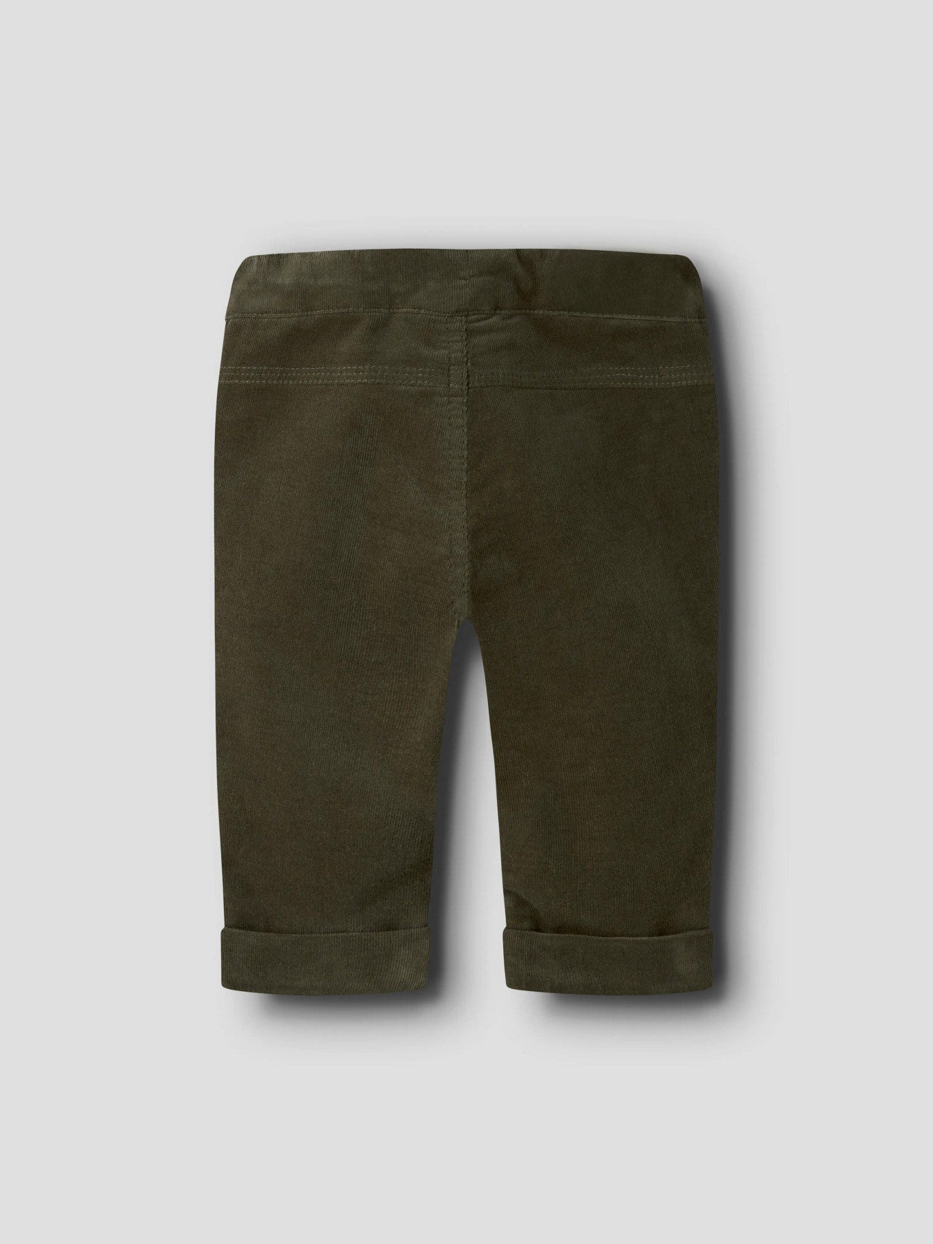 Manchesterbyxor - Olive Night - NBMBEN REG CORD WL PANT 4609-YT