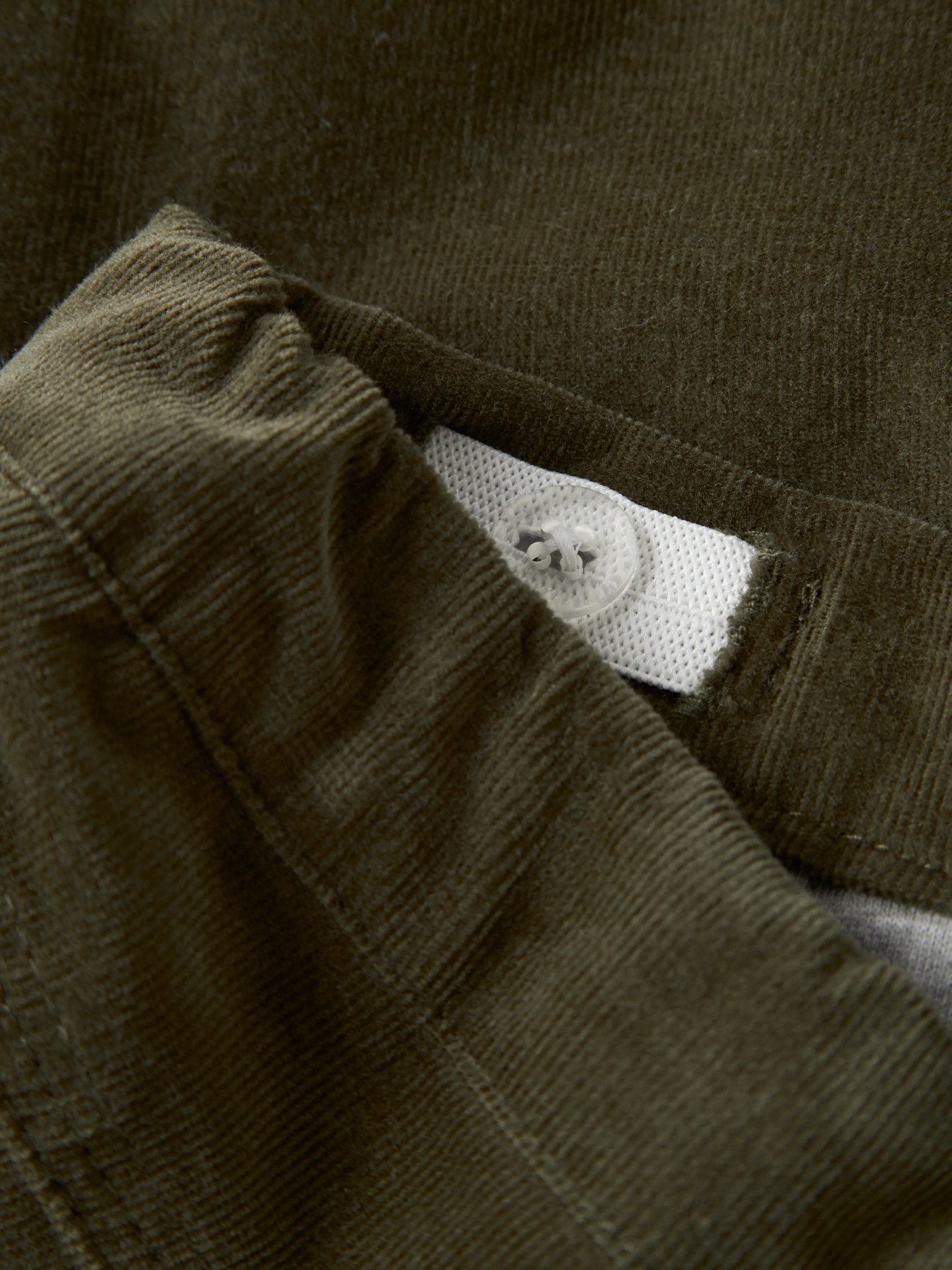 Manchesterbyxor - Olive Night - NBMBEN REG CORD WL PANT 4609-YT