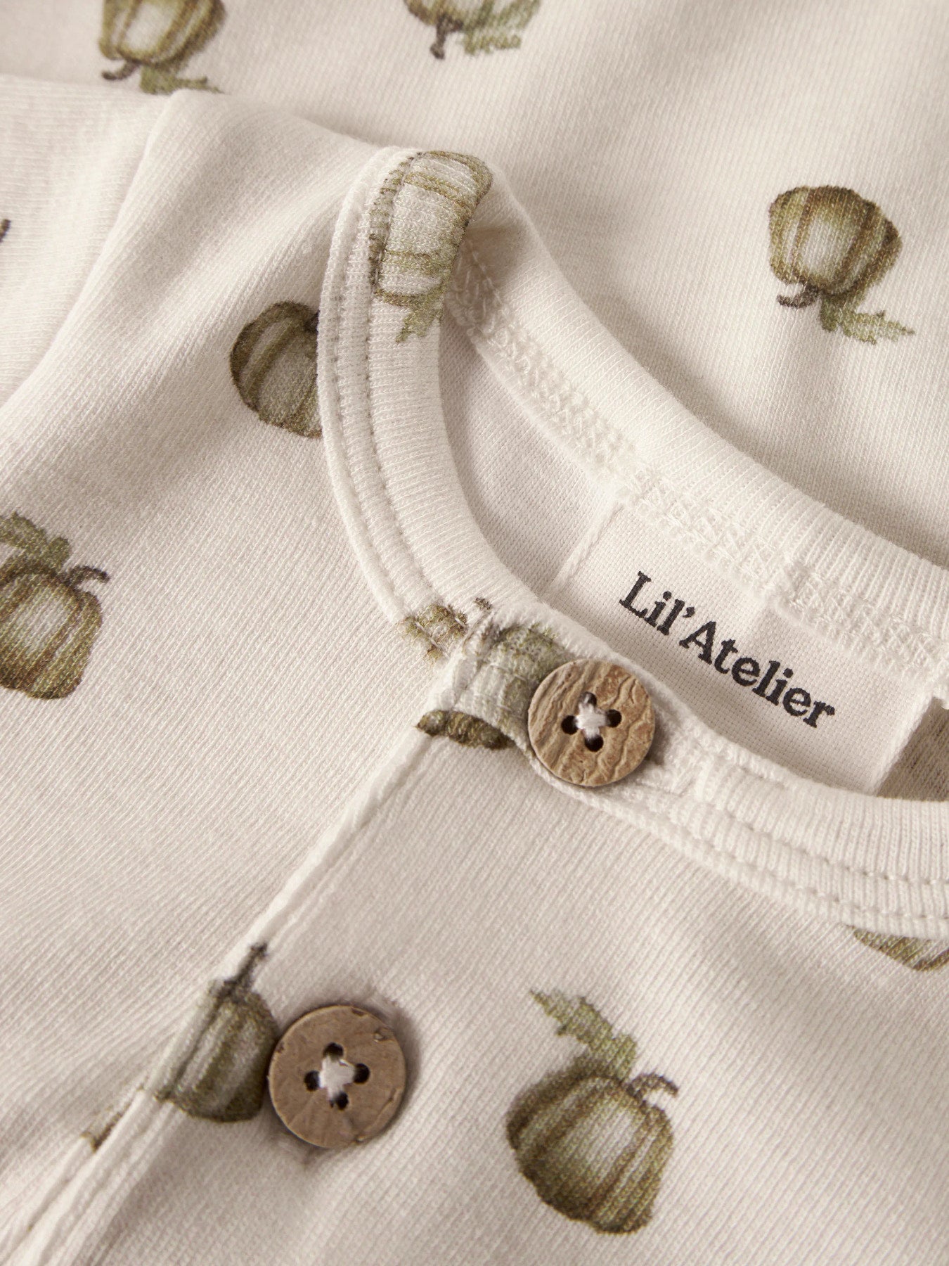 Body med print - Turtledove PUMPKIN - NBMGAYO SAT LS SLIM BODY LIL