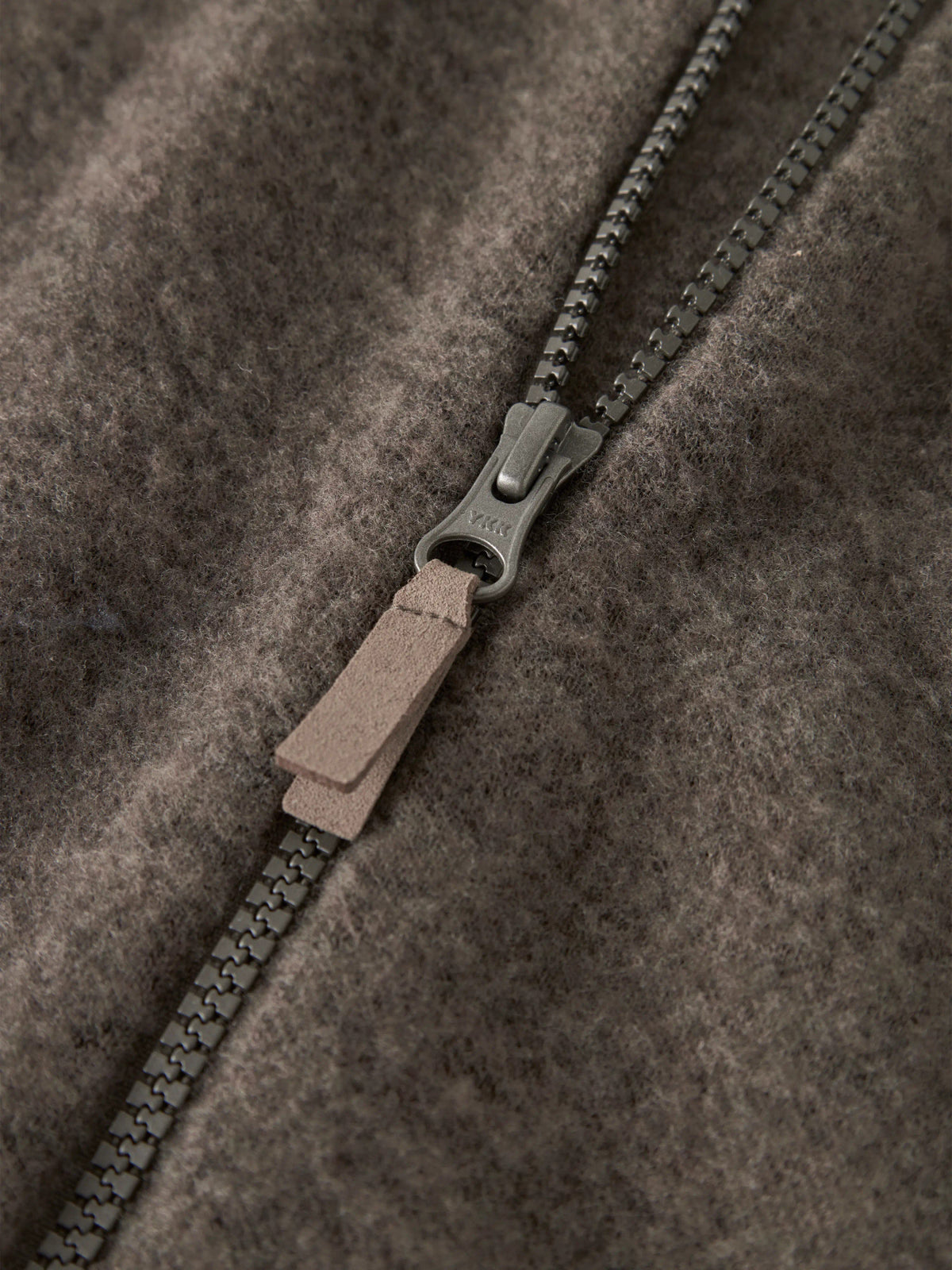 MERINOULL SPARKDRÄKT - NBFWMINO WOOL BRU LS SUIT - Morel