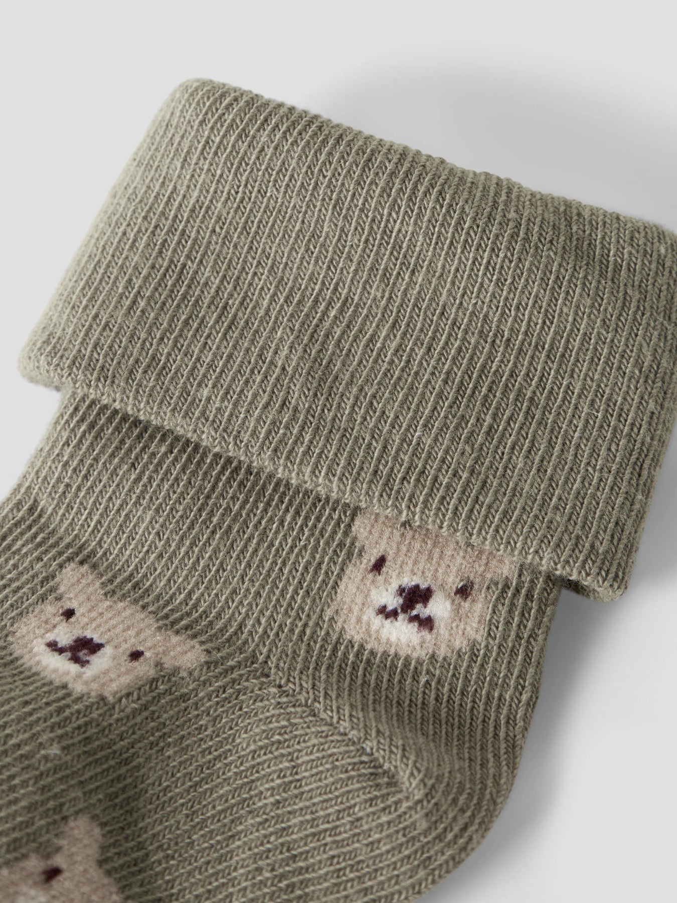 Babystrumpor i Ekologisk Bomull - NBMOMIO SOCK - Björn - Mermaid