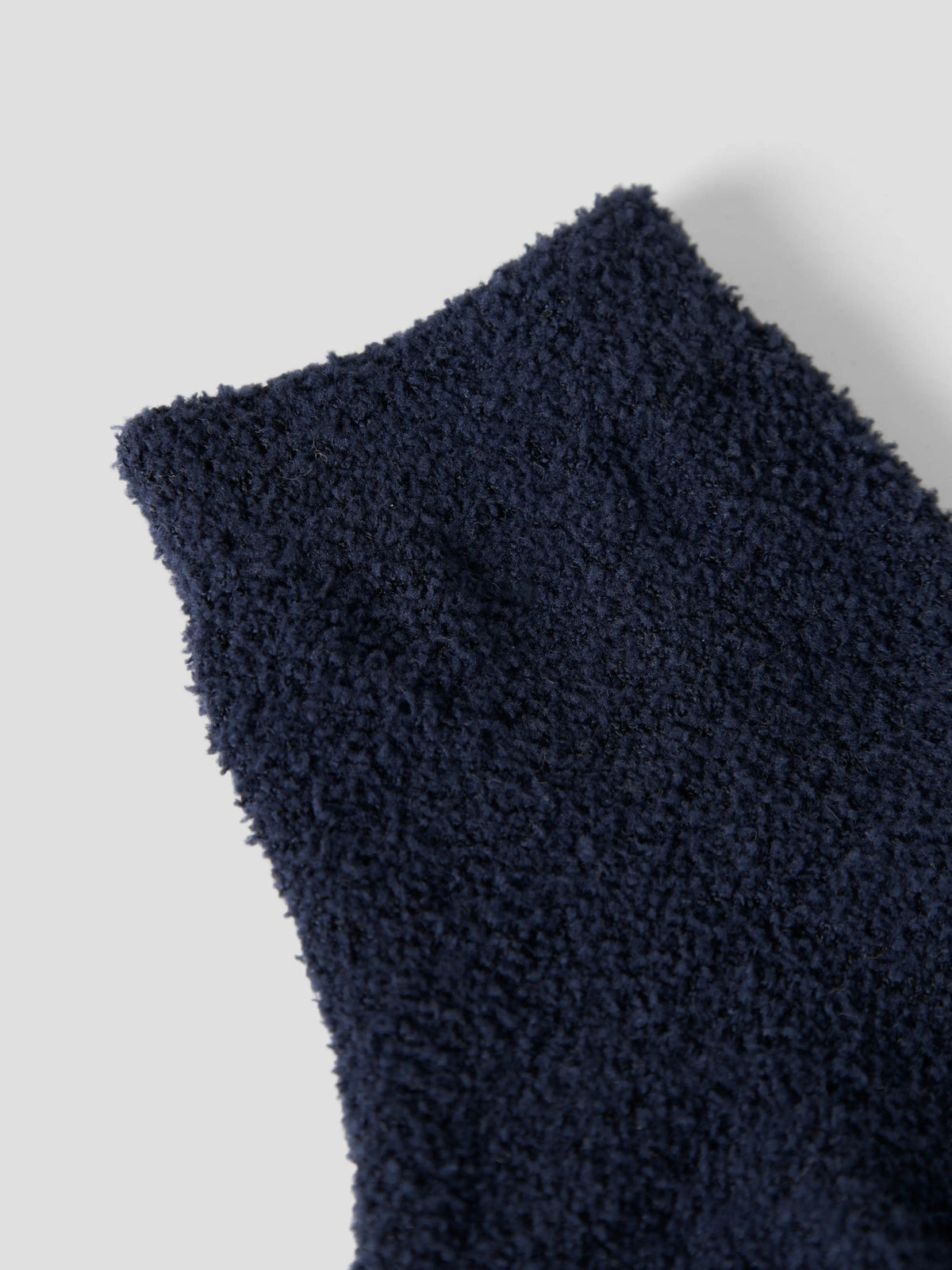 Teddy strumpa - Navy Blazer - NBMRADUAQ TERRY FLUFFY SOCK