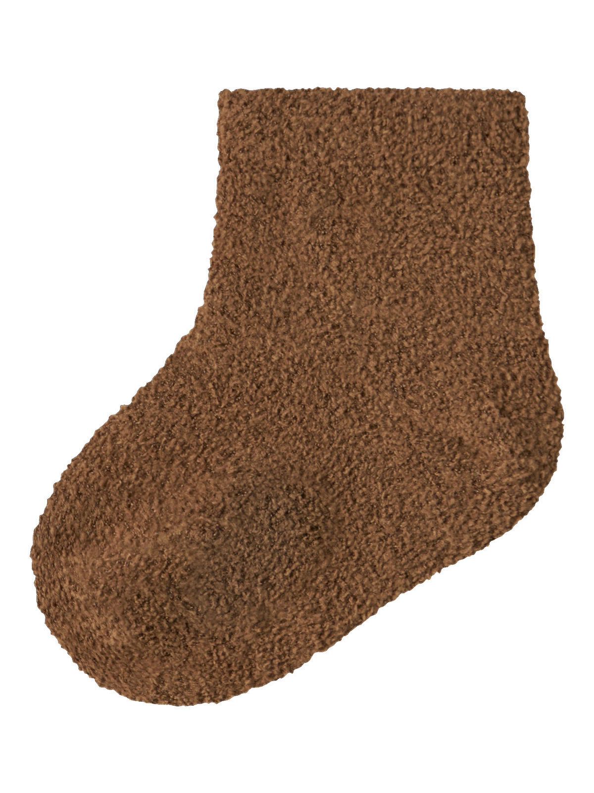 Teddy strumpa - Sepia - NBMRADUAQ TERRY FLUFFY SOCK