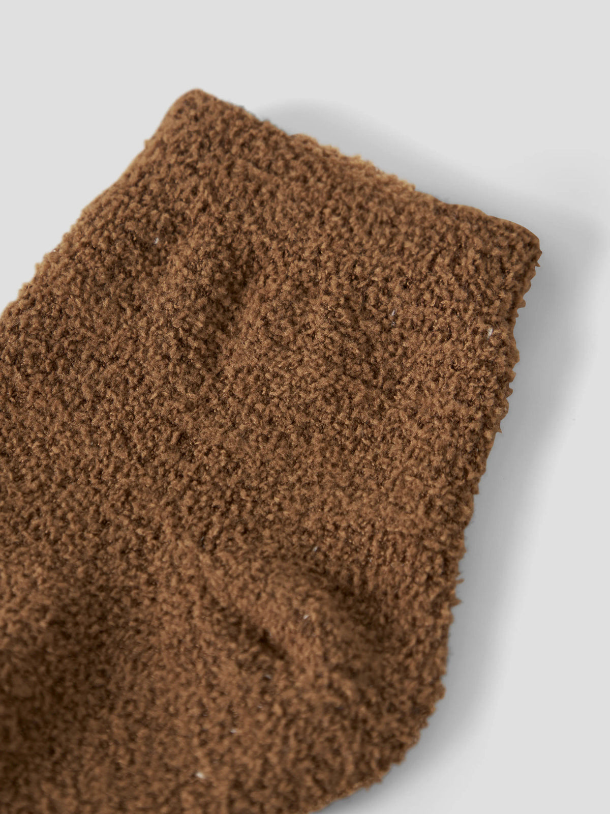 Teddy strumpa - Sepia - NBMRADUAQ TERRY FLUFFY SOCK