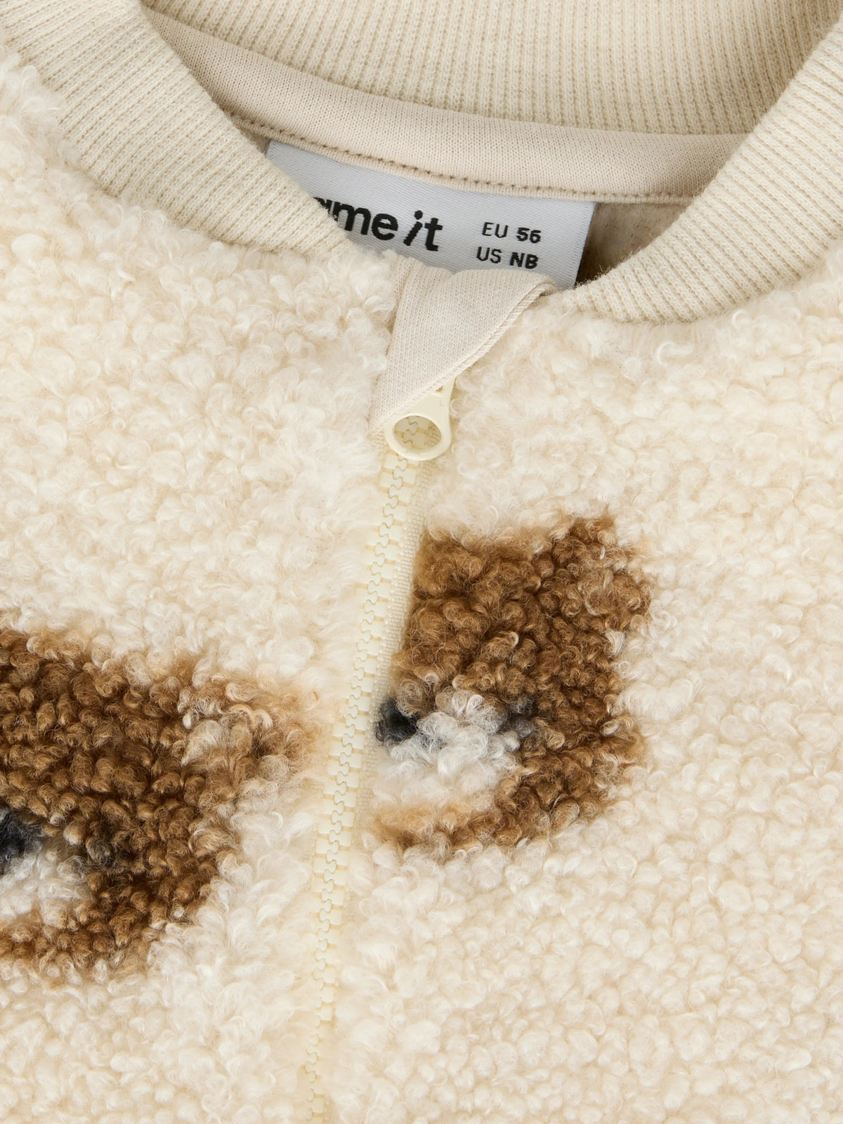 Teddy Jumpsuit - Birch - NBMORLAJ NREG TEDDY SUIT