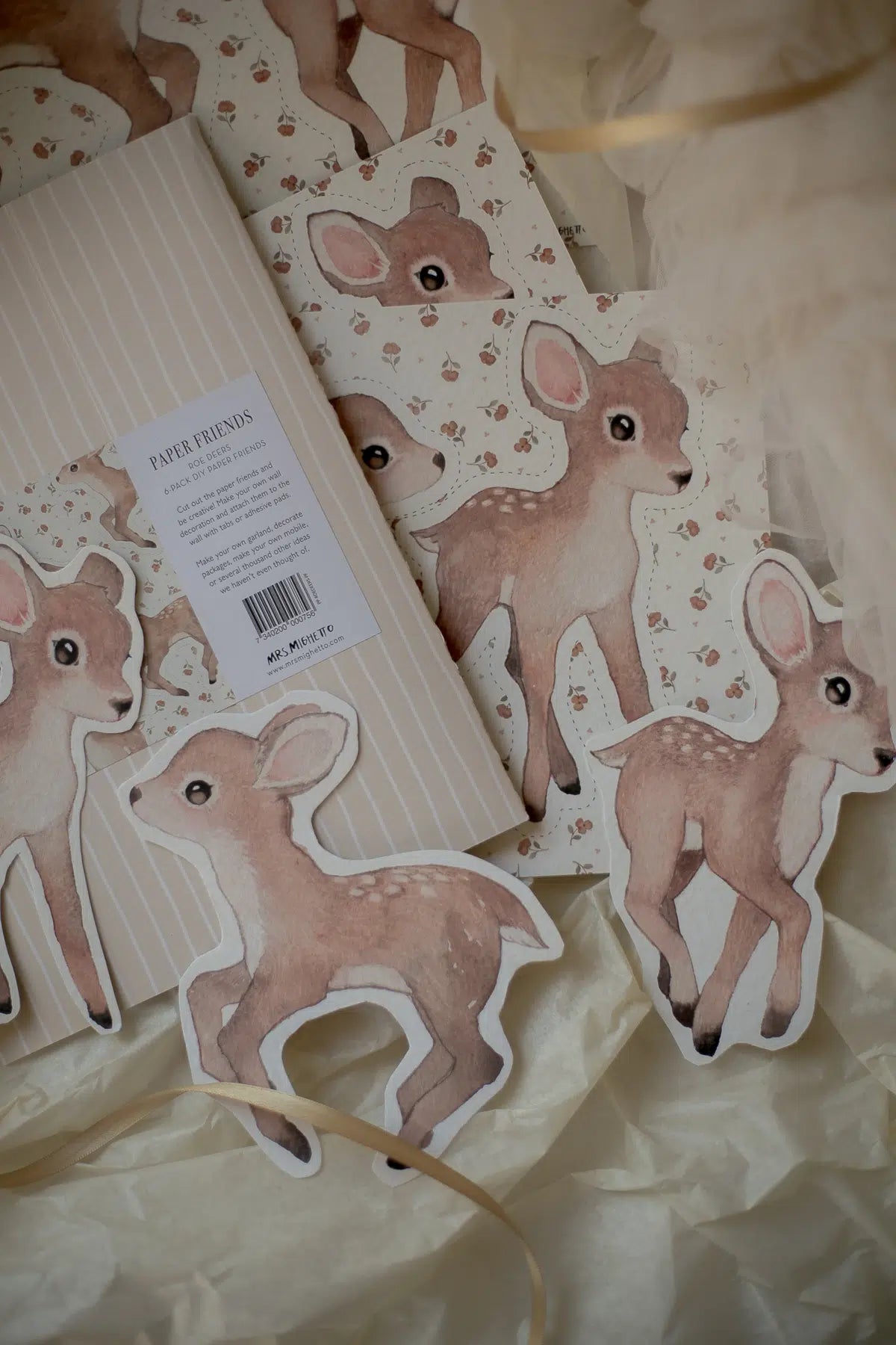 Mrs Mighetto - PAPER FRIENDS-ROE DEERS