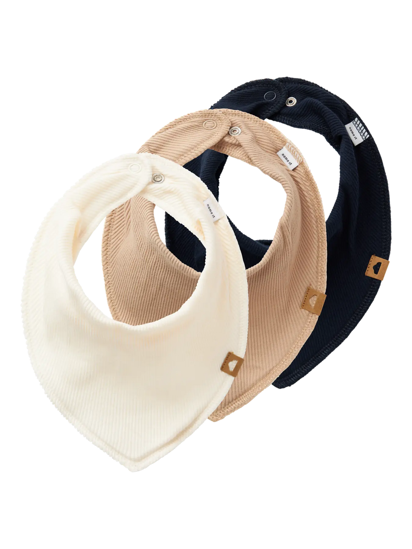 Dregelhaklapp - NBNYVETTI 3P SCARF BIB NOOS