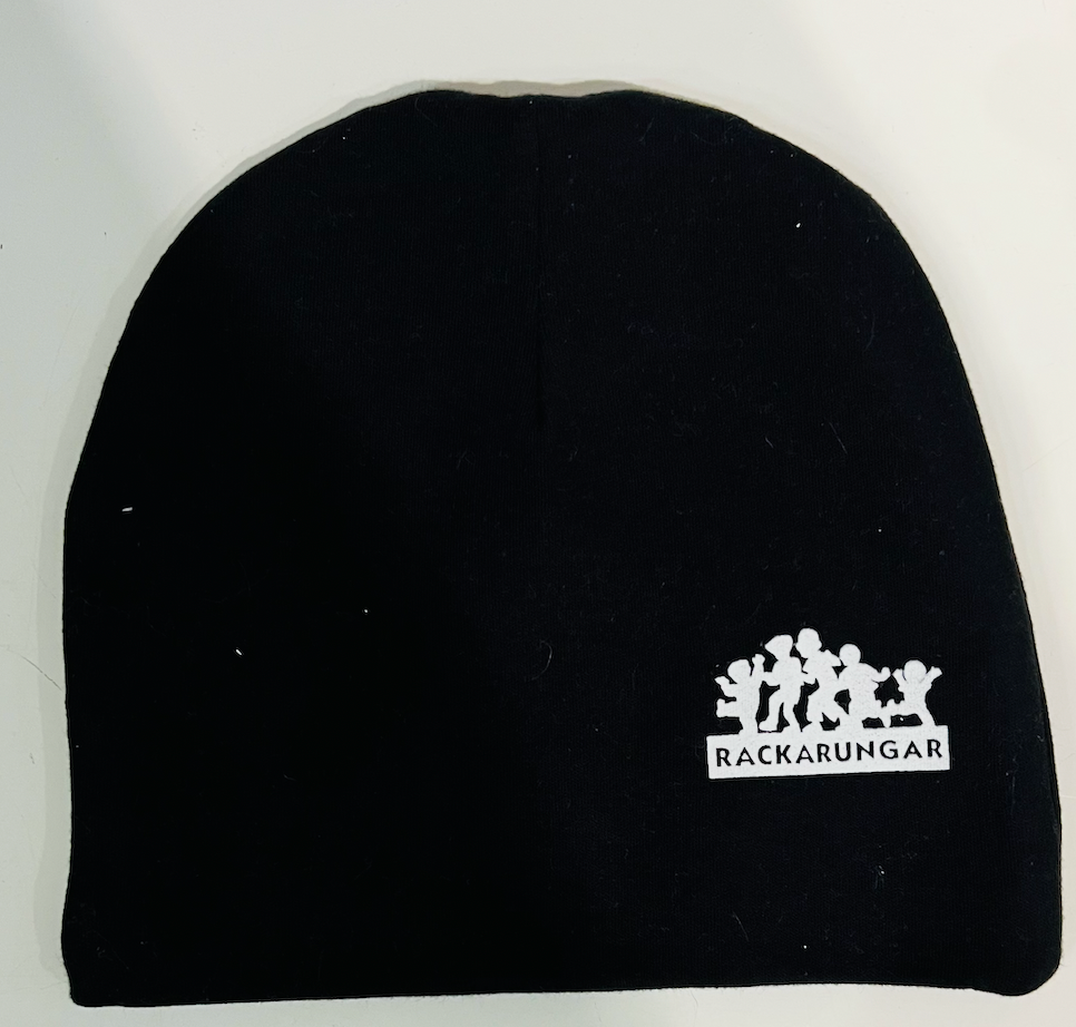 Rackarungar mössa Svart