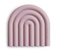 Mushie Silicone Rainbow Teether