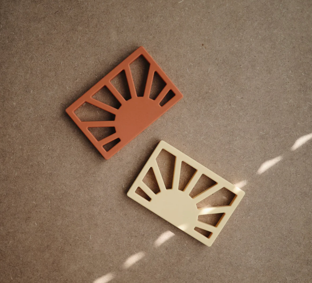 Mushie Silicone Sun Teether Small