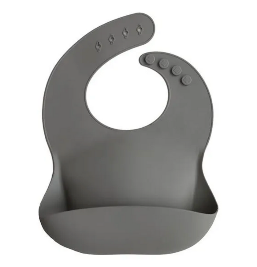Mushie Silicone Bib