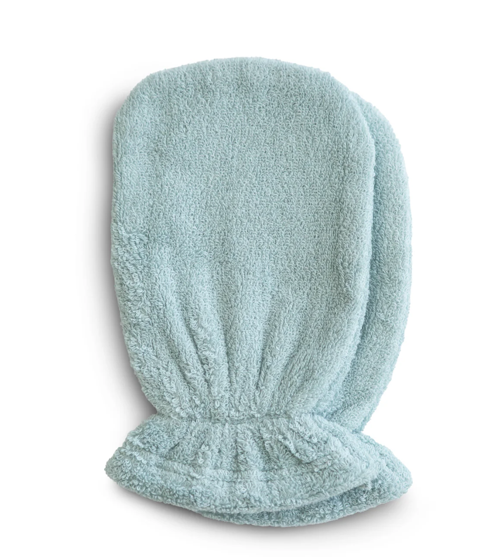 Mushie Organic Cotton Bath Mitt 2-Pack