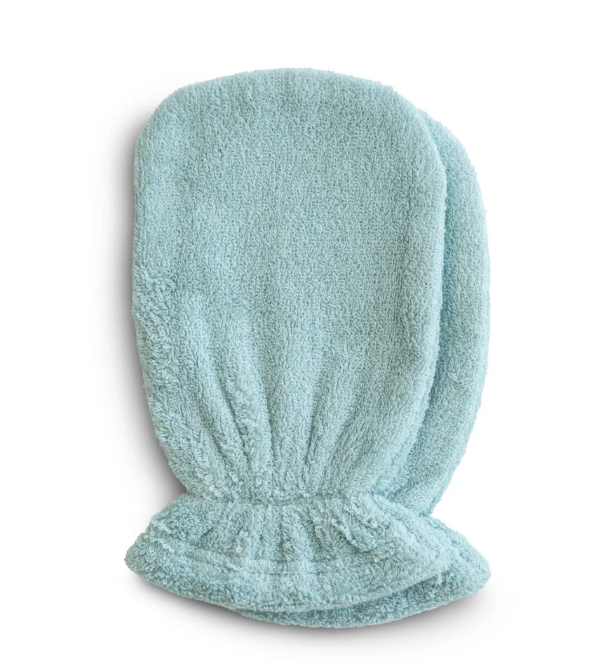 Mushie Organic Cotton Bath Mitt 2-Pack