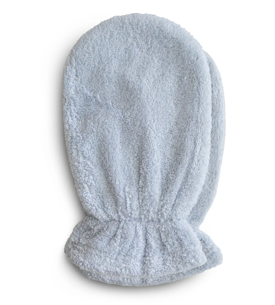 Mushie Organic Cotton Bath Mitt 2-Pack