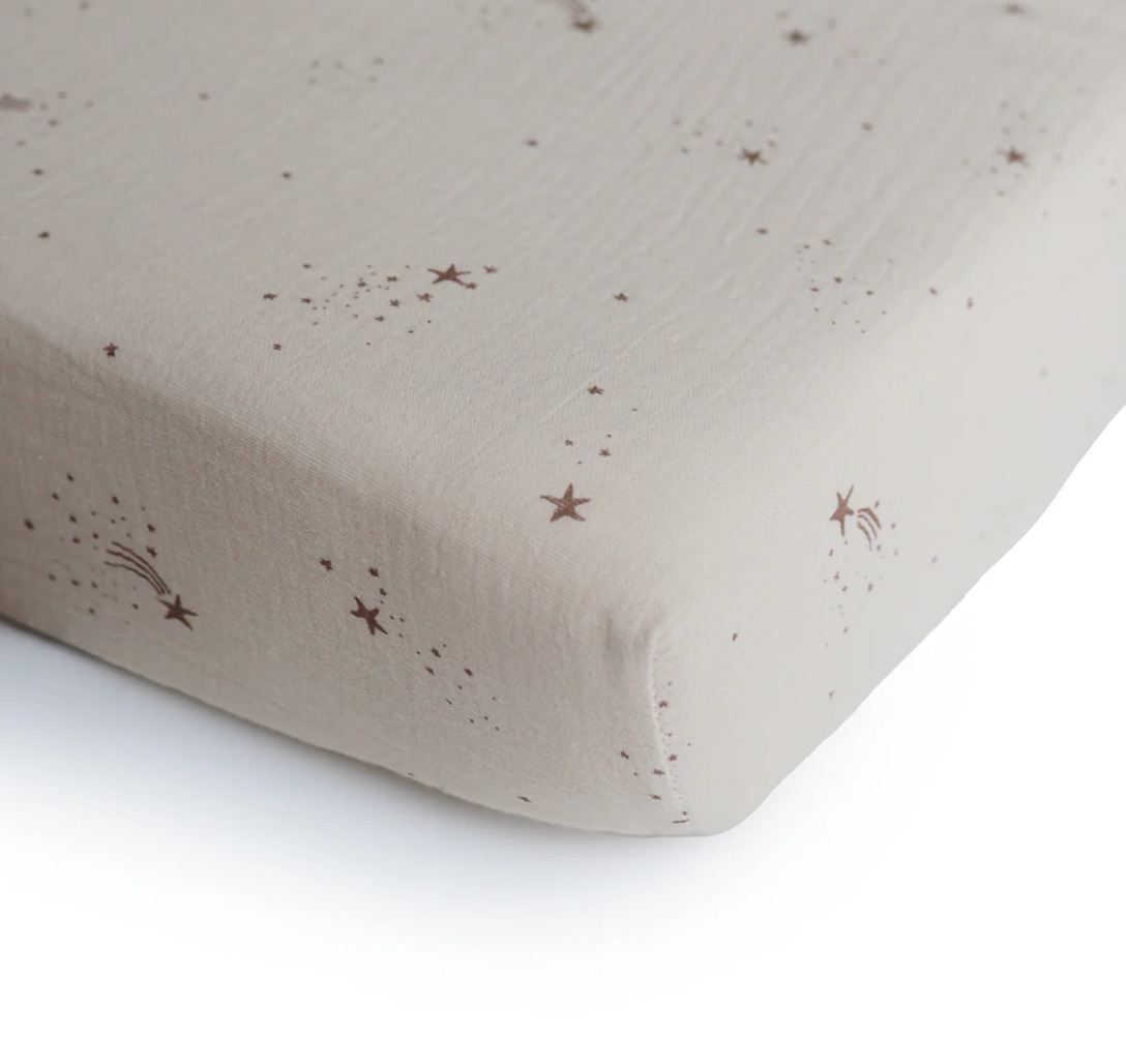 Extra Soft Muslin Crib Sheet