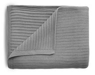 Knitted Ribbed Baby Blanket