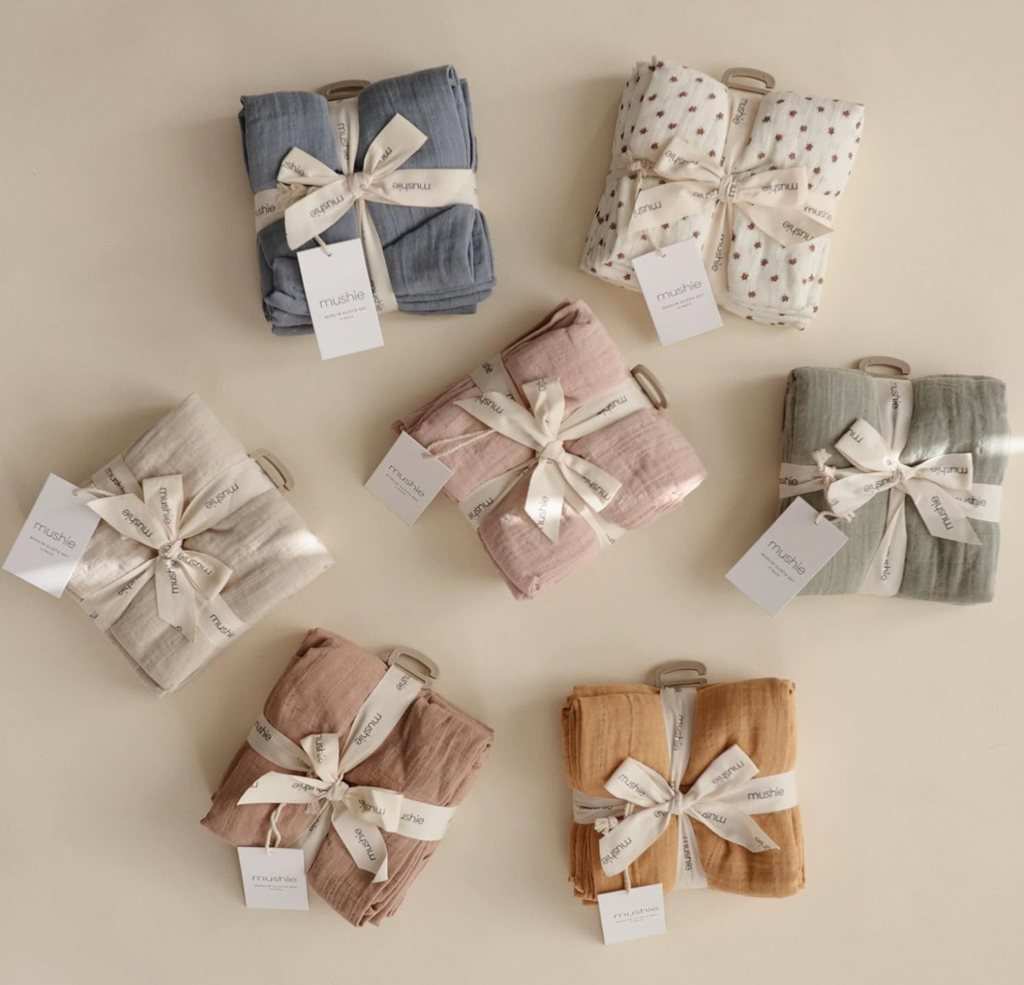 Organic Cotton Muslin Cloths 3-Pack