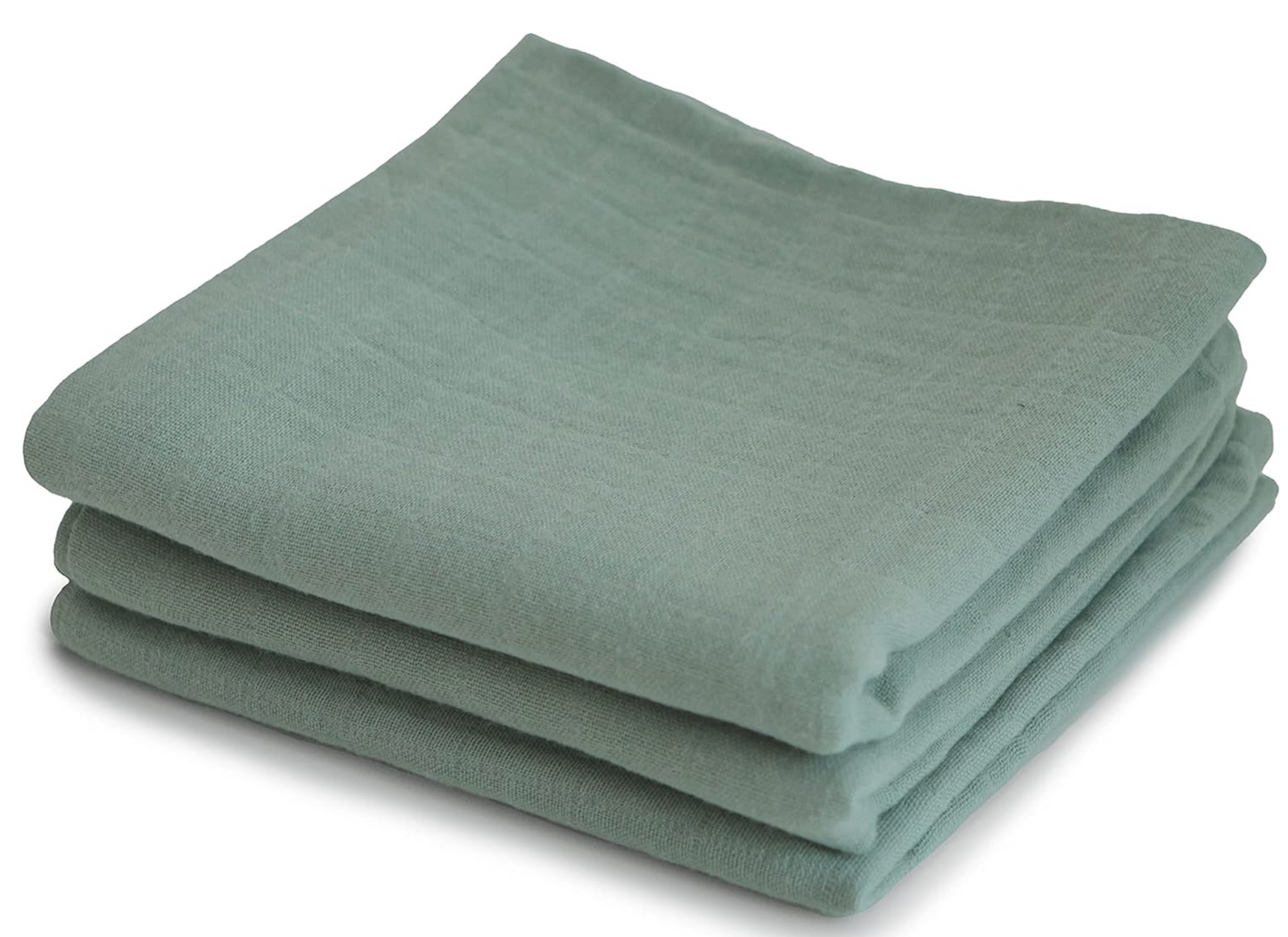 Organic Cotton Muslin Cloths 3-Pack