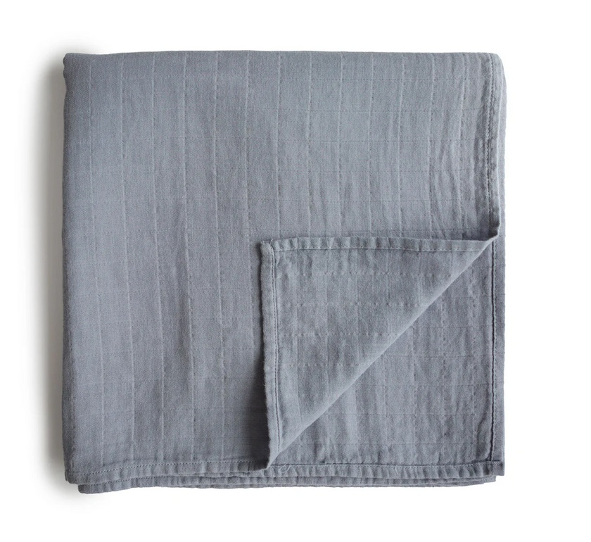 Extra Soft Muslin swaddle 100% Organic Cotton